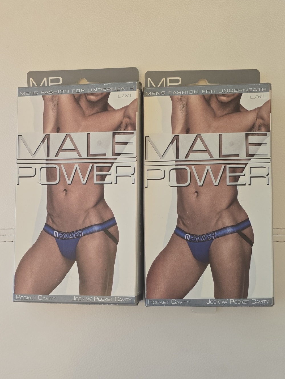 Men's Blue Jock w/ Pocket Cavity , New In Box , Final Sale